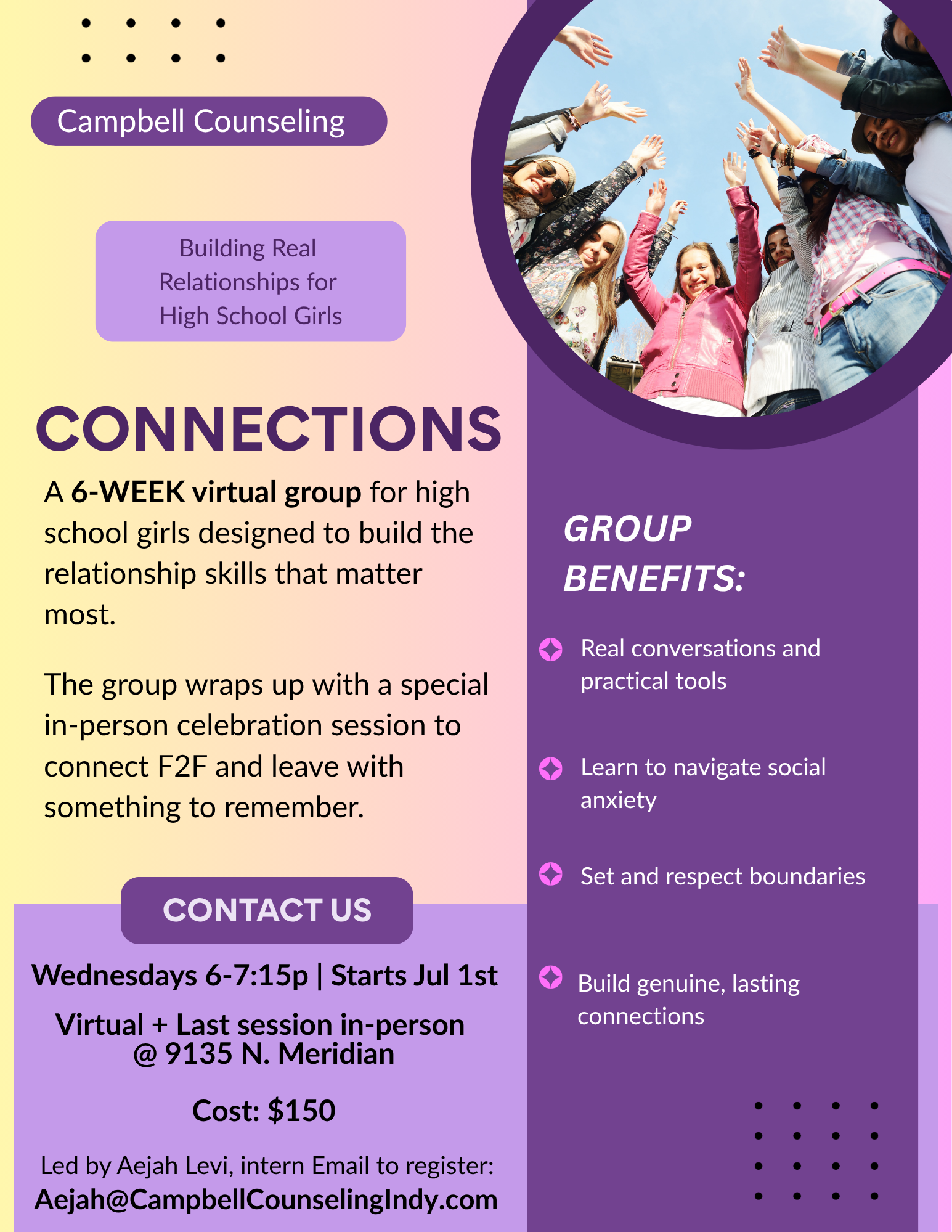 You are currently viewing A Social Skills Group for High School Girls (And Why the Last Session Is the Best One)
